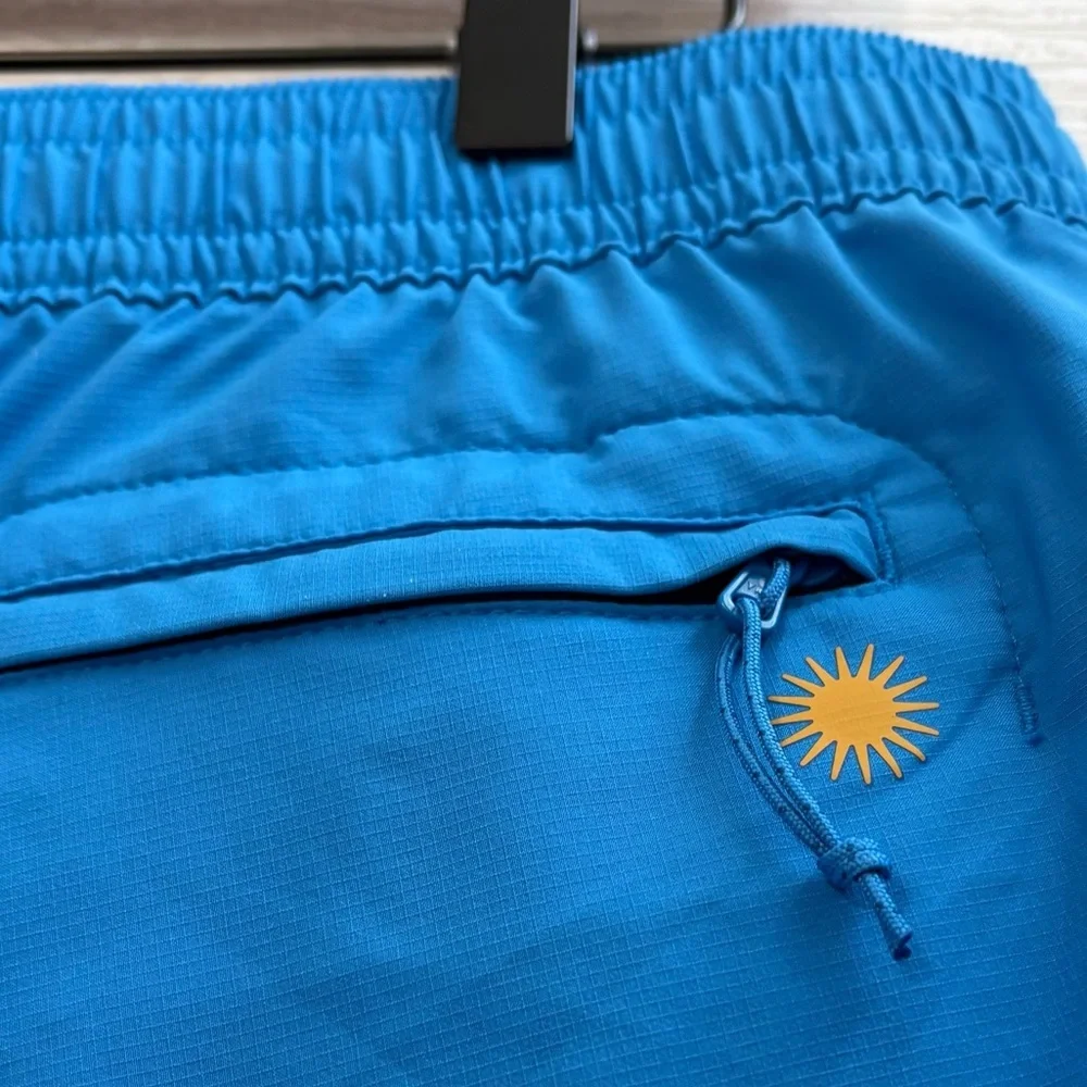Patagonia Women’s Stretch Planing Micro Shorts 2” inseam – Blue – Size L - Picture 7 of 9